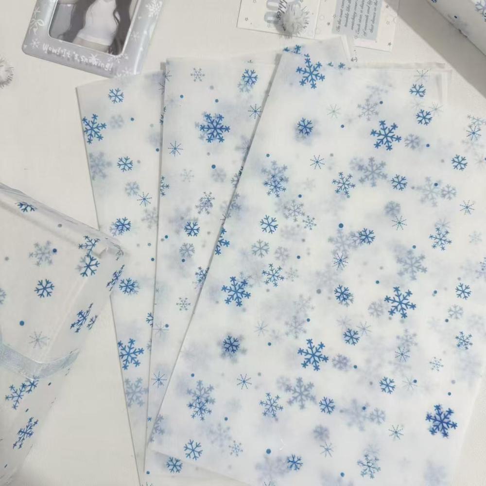 10Pcs Ins-style Blue Starry Sky Wrapping Paper, Small Card, Gift Wrapping, Packaging, Shipping, DIY Decoration