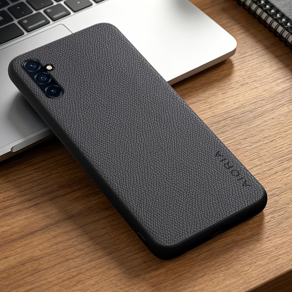 Phone Case: for Samsung for Galaxy A13 A23 A33 A53 A73 Case Solid Color Elegant Synthetic Leather Stylish Phone Case