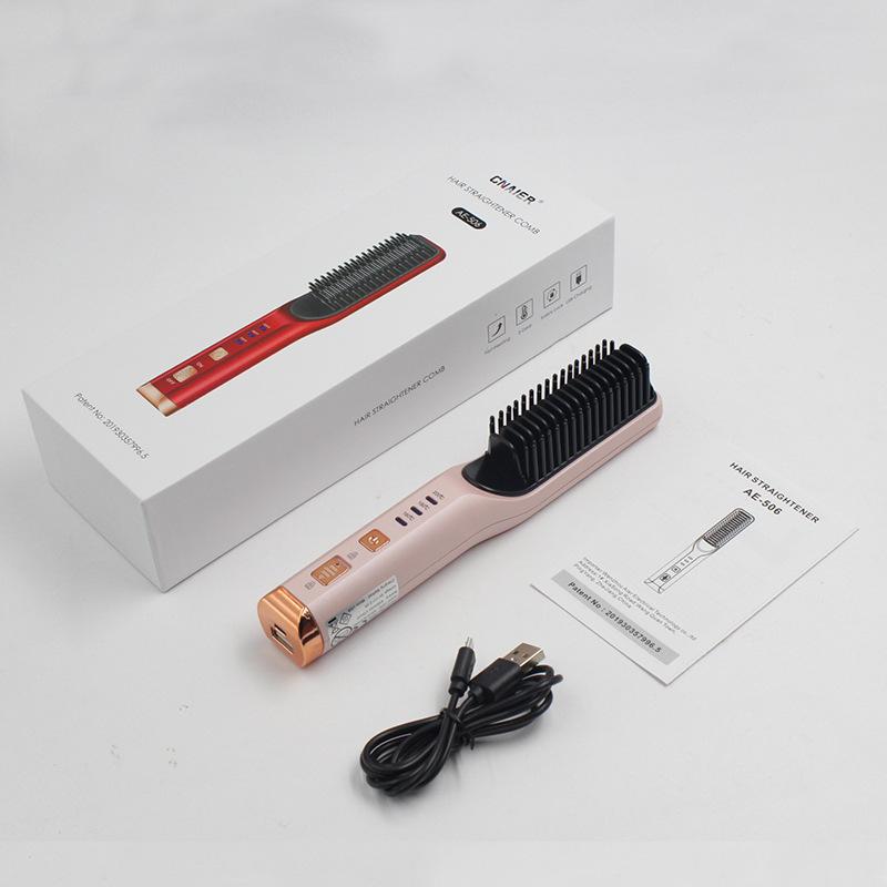 Mini Hair Straightener Curling Straight Dual-use Straight Hair Curling Two-in-one Multi-functional Curling Artifact Hair Care St