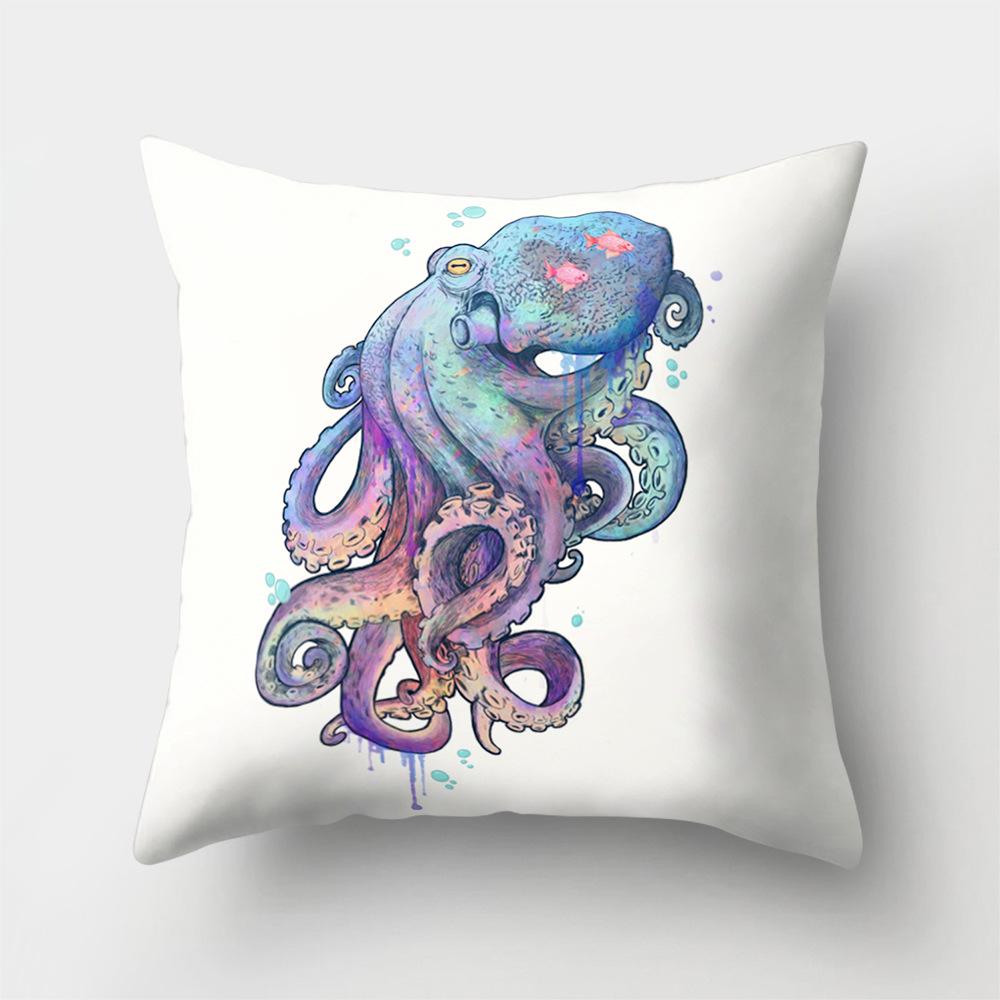 Office Pillow Cartoon Pattern Creative Home Polyester Yiwu Pillow Car Waist Pillow