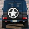 Military Tactical Star Spare Tire Cover for Prado Pajero Wrangler Jeep RV SUV Camper Car Wheel Covers 14" 15" 16" 17" Inch