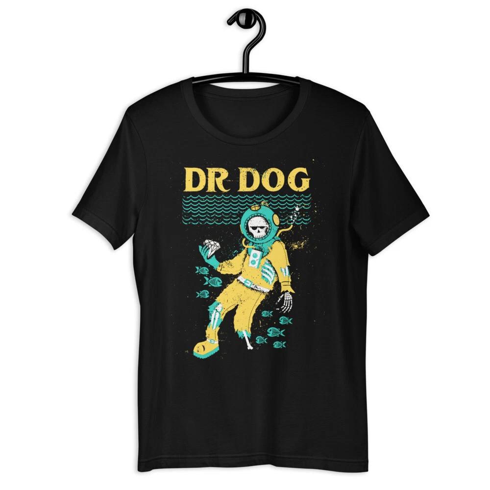 NEW DR. DOG Band Concert Heavy Cotton Black S-5XL T Shirt EL098 Unisex T-Shirt Graphic Tee S