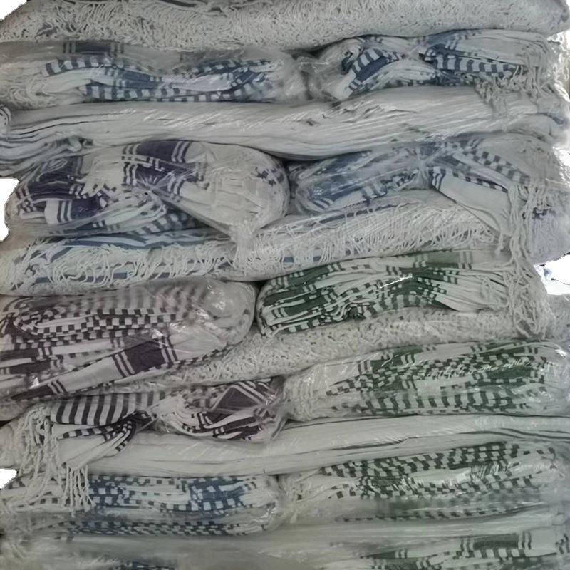 Extra Large Striped Tassel Turkish Bath & Beach Towel Shawl