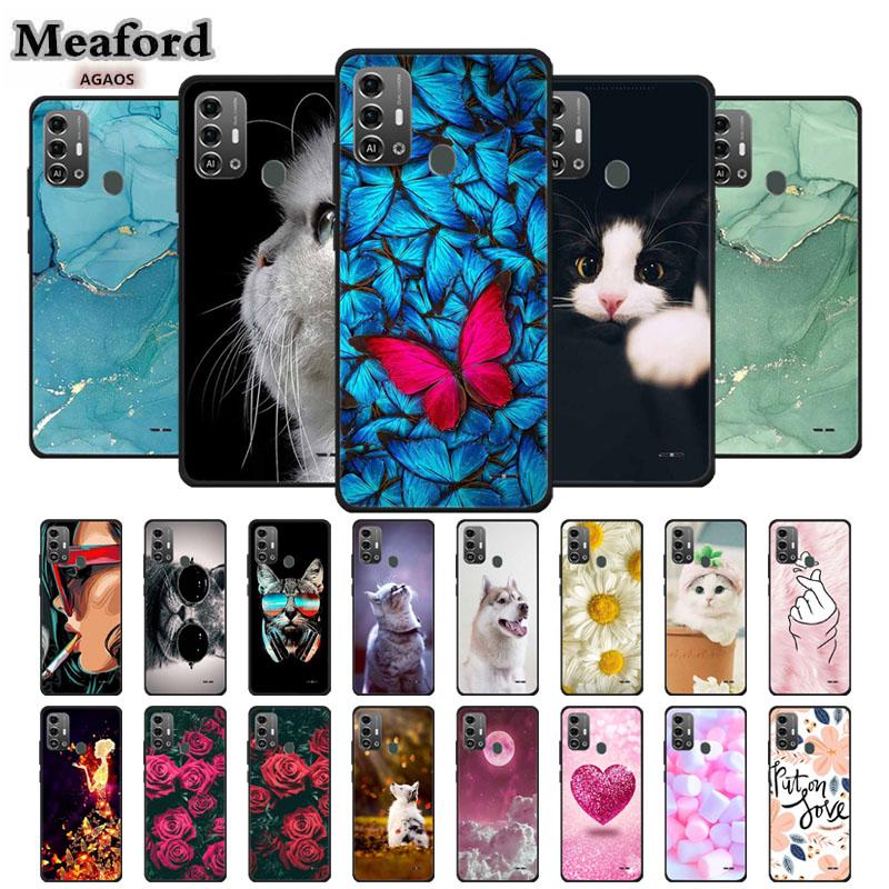 For ZTE Blade A53 Pro Case Luxury Silicone TPU Soft Cover Phone Case ZTE Blade A52 Lite A 52 A 53 Marble Funda Protector Coque
