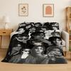 Fashion Kpop Hyunjin Stray Kids Soft Flannel Throw Blanket,Cozy Blanket for Bed,Couch,Sofa,Bedroom,Living Room,Picnic Camping