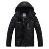 מעיל חורף גברים פלוס קטיפה Warm Wind Parka 6XL פלוס מידה שחורה מעיל חורף גברים.