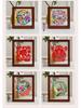 Xianci Double-Sided Transparent Frame: A4 Paper-Cut Calligraphy Fu Character Display Stand