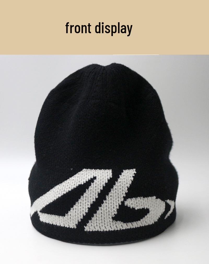 Men's & Women's Large Wool Knit Hat for Autumn/Winter - Mountain Style, Outdoor Climbing, Skiing, & Mountaineering.