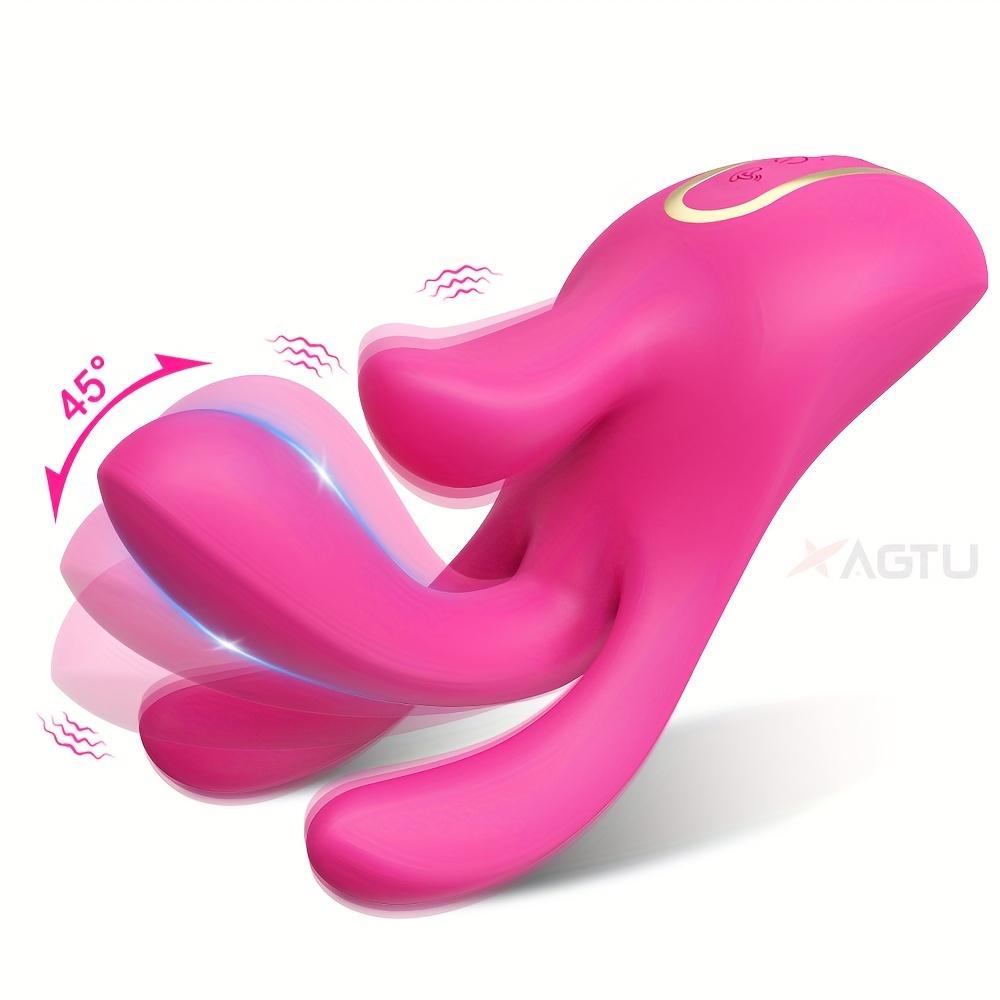 Wiggle Finger Vibrator for Women Sex Toy Insert G-Spot Vagina Vibrator Heating Vibrators Female Masturbator Clitoris Clit Stimulator Magnetic Charging