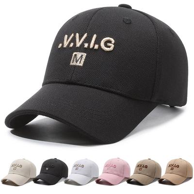 Mannen Baseball Cap Lente Zomer Outdoor Dames Zonnehoed Borduren Paardenstaart Panama Cap Snapback Hoed Zonneklep Hoeden Vissershoed Piekpet,