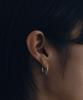 Kodo Medium Oval Hoops