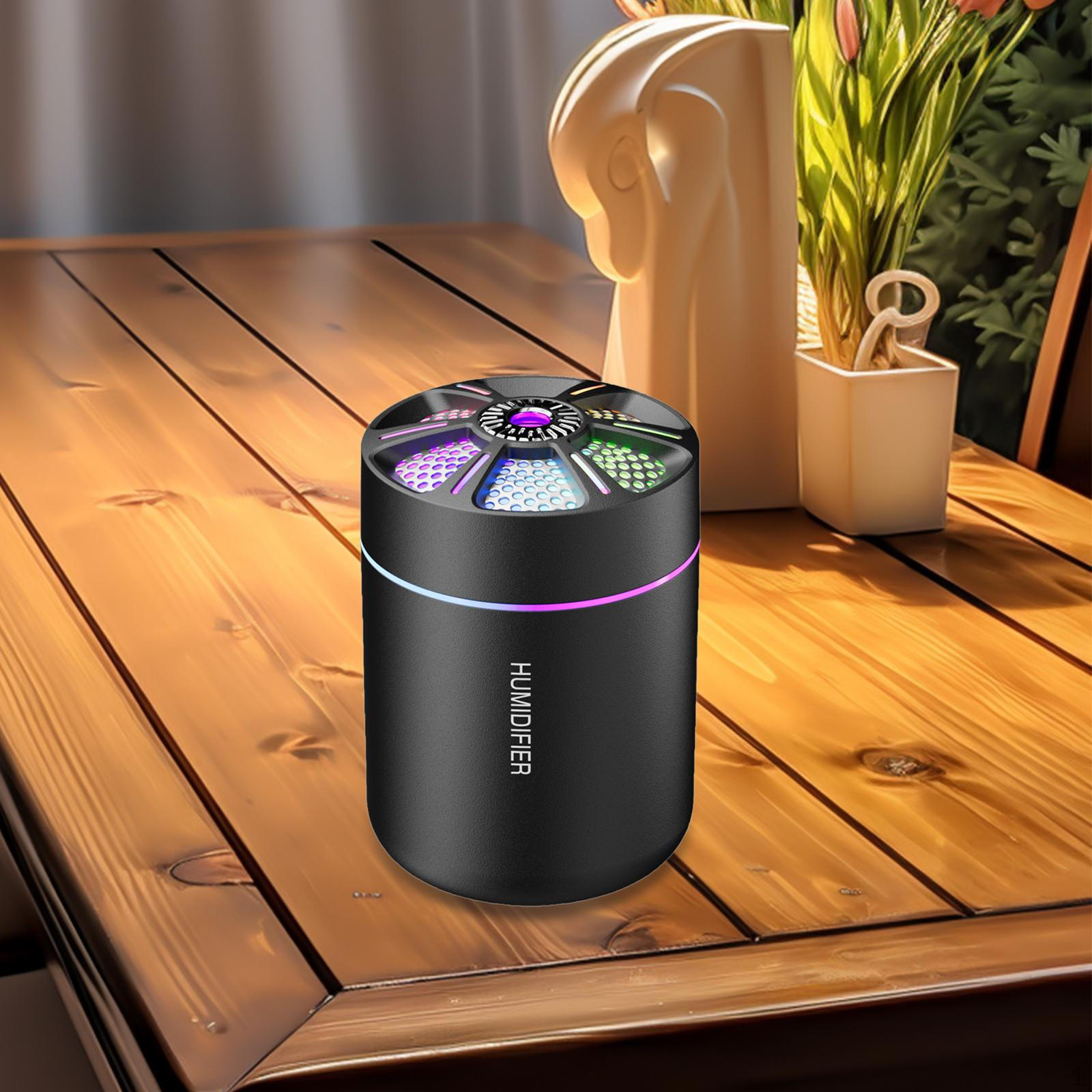 

Увлажнитель воздуха и аромадиффузор для рабочего стола, Идеальный для жизни чёрный