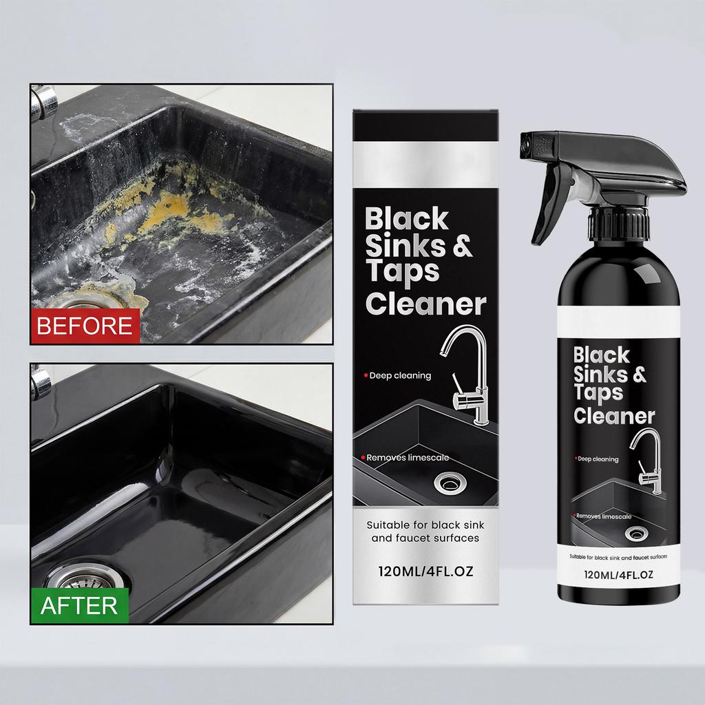 Limescale Removing Spray Agent, Effective Cleaning Solution for Hard Water Stain Dissolving