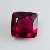 Natural Ruby Loose Gemstones 9.56 Ct CERTIFIED Red Perfect Square Cushion Cut A-1125