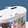 USB Mini Desktop Aquarium Built-in Water Pump / LED Light / Filter Self Circulation and Self Circulation Goldfish Tank