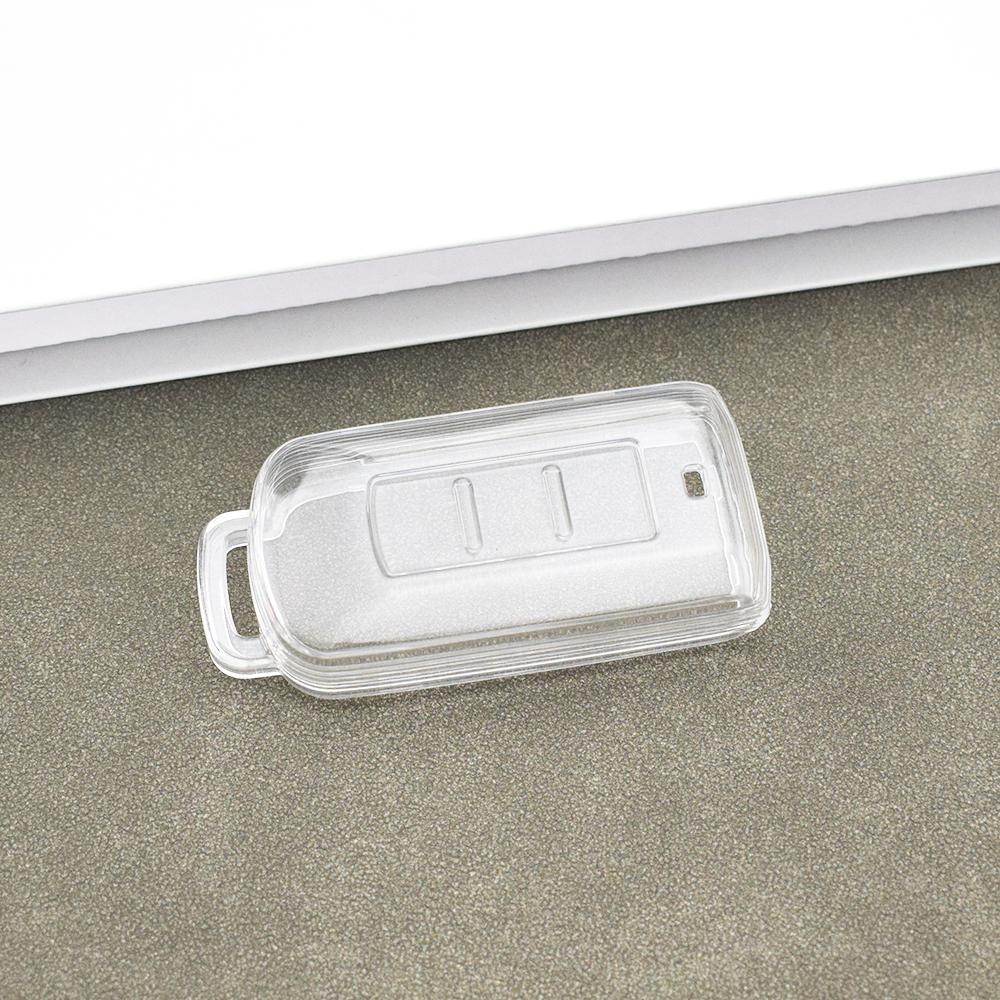 Transparent Tpu Keyless Car Key Case Cover for Mitsubishi Pajero Sport 3 Eclipse Cross L200 Outlander Xpander Triton ASX LANCER