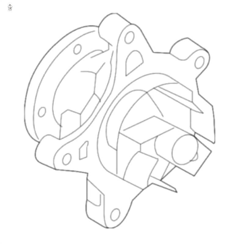 OEM-Quality 25100-04010 Engine Water Pump Assy For Kia Picanto 2012-2016 Performance