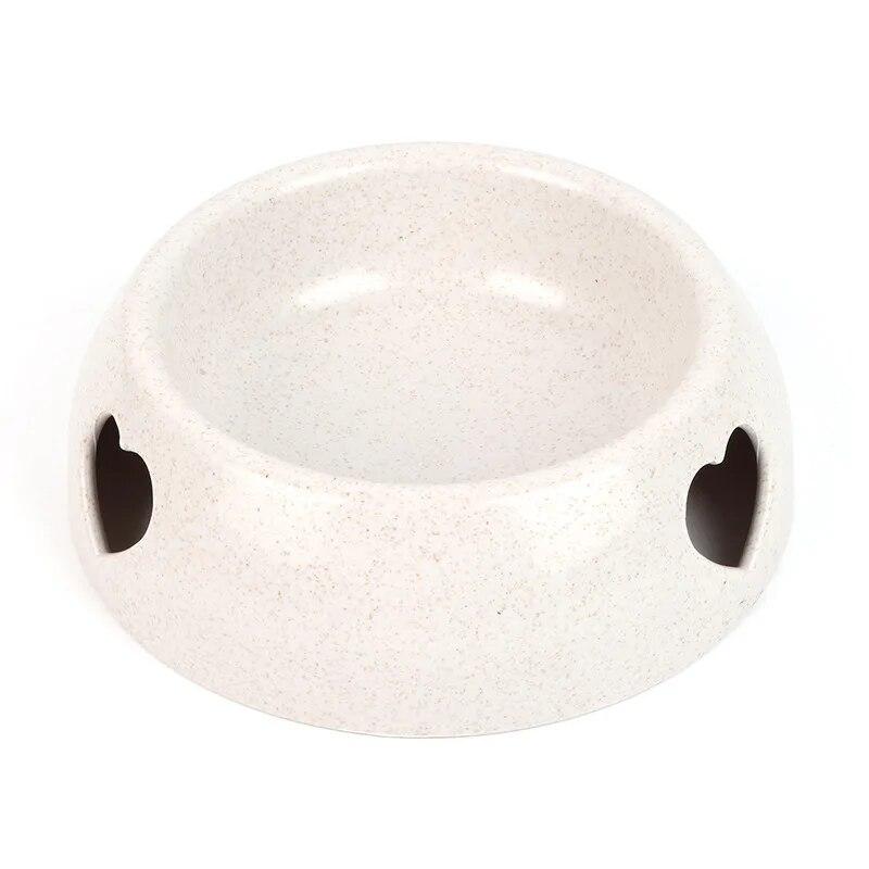 Nontoxic ABS Sweat Heart Solid Pet Dog Bowls Feeding Food Bowl Puppy Feeder Dish Bowl Pet Dogs Supplies Dropshipping 2 Size