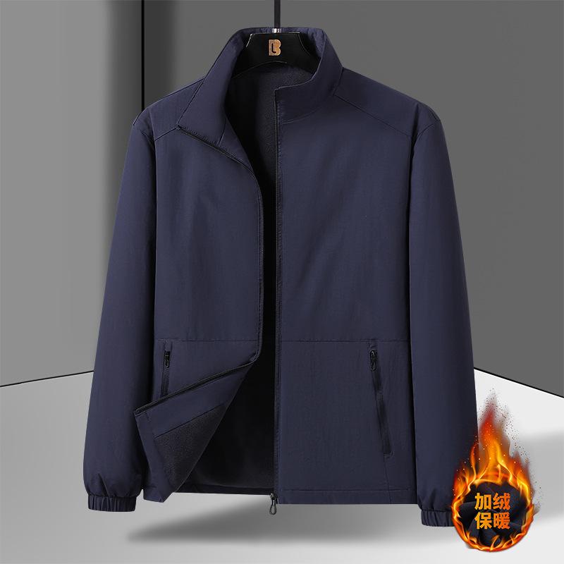 

Европейский размер Осенне-зимняя куртка Мужская Флисовая Толстая Для улицы Спорт Молния Карман Свободная Повседневная куртка 5XL синий