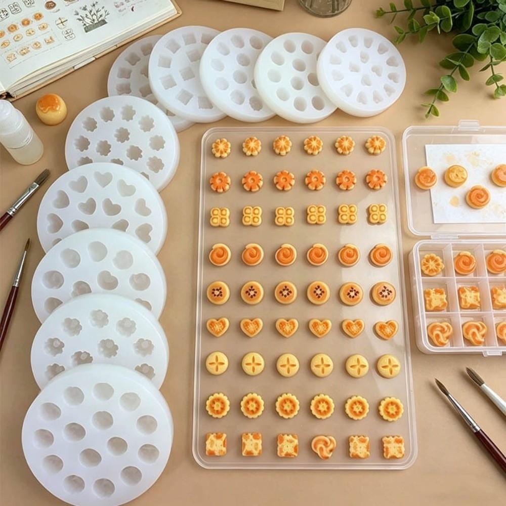 Reusable Cookie Shaped Mold Flexible Resin Mold Baking Tool DIY Baking Tool DIY Baking