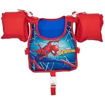 Swimming Vest - BESTWAY - Spiderman™ - 56 Cm - Foam Armbands - Adjustable Fit