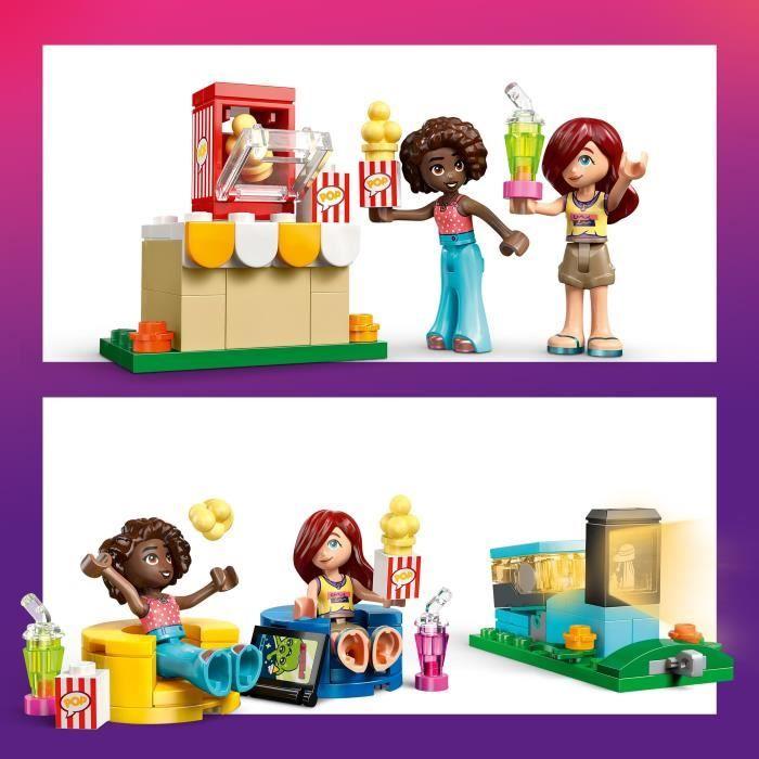 LEGO Friends 42642 Soirée Cinéma entre Amies - Jeu de Construction dès 6 Ans