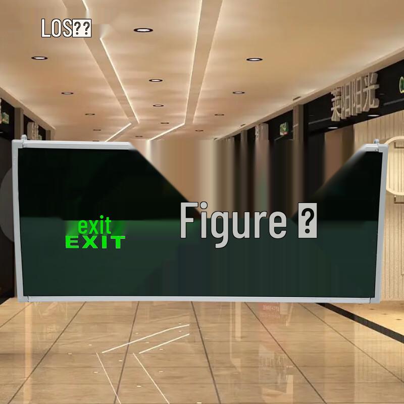 Lao Shi Safety Exit Emergency Evacuation Sign Light
