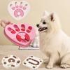 Toy Puzzle Dog Heart Shaped Square Slow Eating Bite Basin Pet Fun Interactive