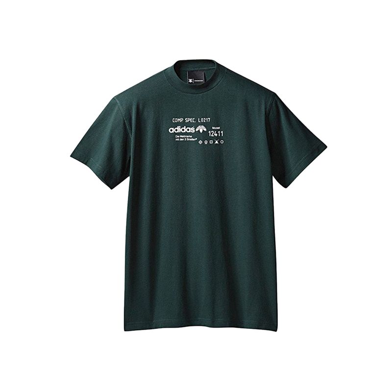 Adidas Originals × Alexander Wang Graphic Print Pullover Crew Neck Short Sleeve T-Shirt Unisex Tops CV5281 XS