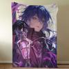 Genshin Impact Flins Decke Überwurf Super Kuschelig Plüsch Wohnzimmer Sofa Couch Kindliche Geburtstagsgeschenke