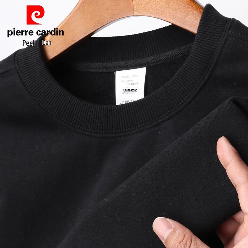 Pierre Cardin Men's Heavyweight Brushed Crew Neck Sweatshirt