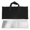 BBQ Grid 304 Stainless Steel Foldable Portable Multifunctional Cooking Grid with Storage Bag for
