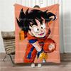 Dragon Ball Print Blanket All Season Parent-Child Matching Soft Flannel Warm Four Seasons Sofa Bed Nap Home Travel