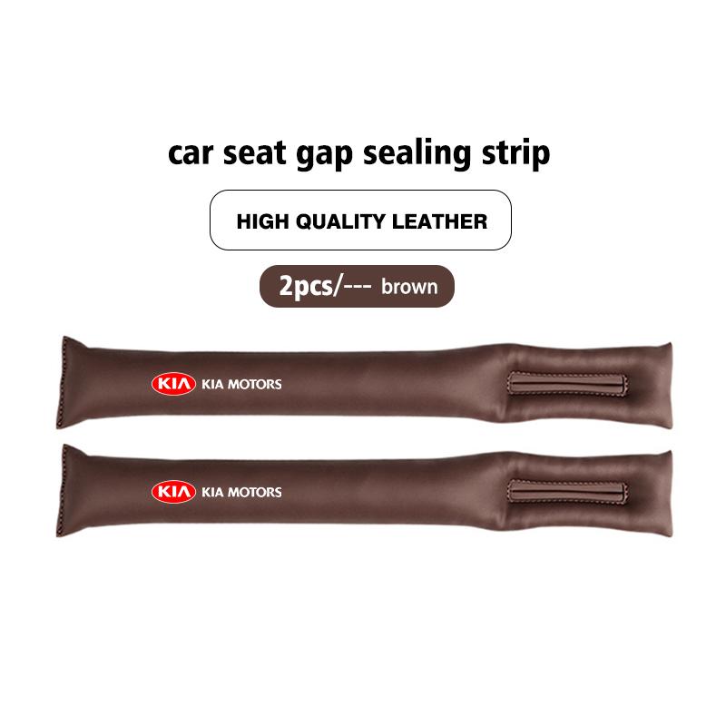 AHL1 For KIA Car Seat Gap Filler Strips Soft Waterproof Leak-proof Filler Padding Sportage Rio Ceed Niro Soul Stonic Picanto Proceed