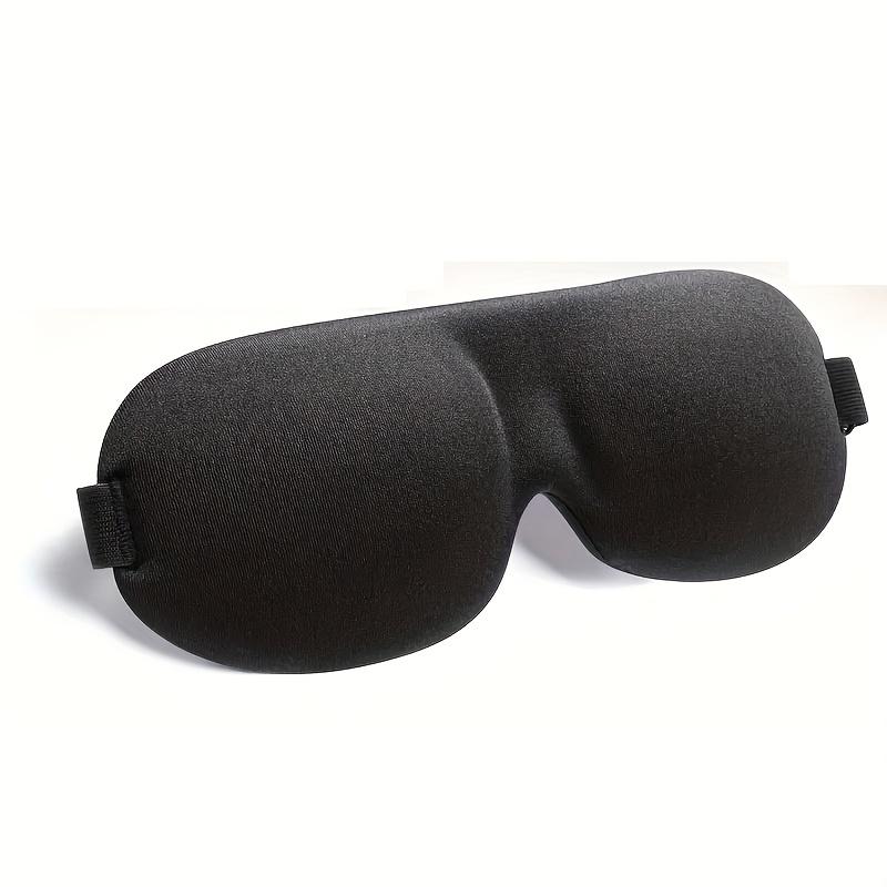 

Sleep Black 3D Contoured Eye Mask, Full Light Blocking - Soft & Comfortable Ergonomic Design, for Sleep Aid - Sleep Eye Mask