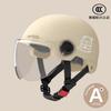 New National Standard 3C Certified Motorcycle Helmet Adults Unisex Scooter Half Safety Headgear