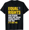 Likestilling Feministisk Aktivist Forkjemper Like Rettigheter Gave Unisex T-skjorte