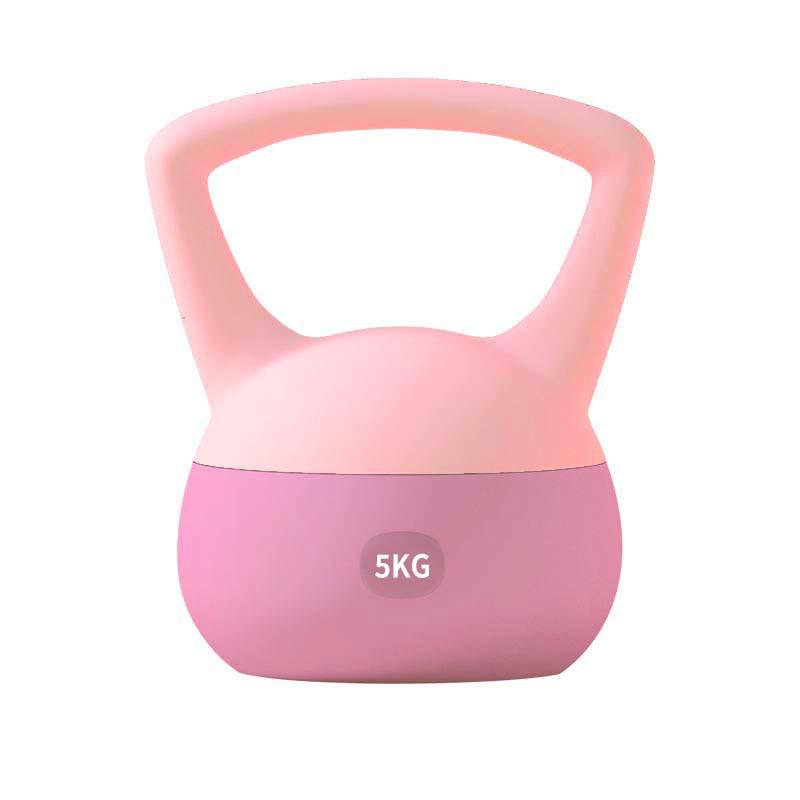 Weiche Kettlebell für Heimfitness: Krafttraining, Armbeugen, Formgebung für Männer & Frauen.