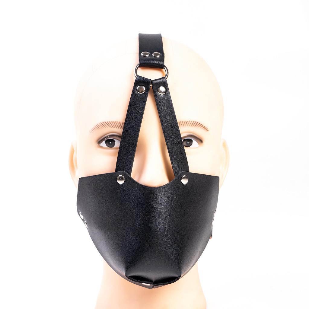 K9 Mask Harness Silicone Ball Gag: Adult Personality Mouth Cover