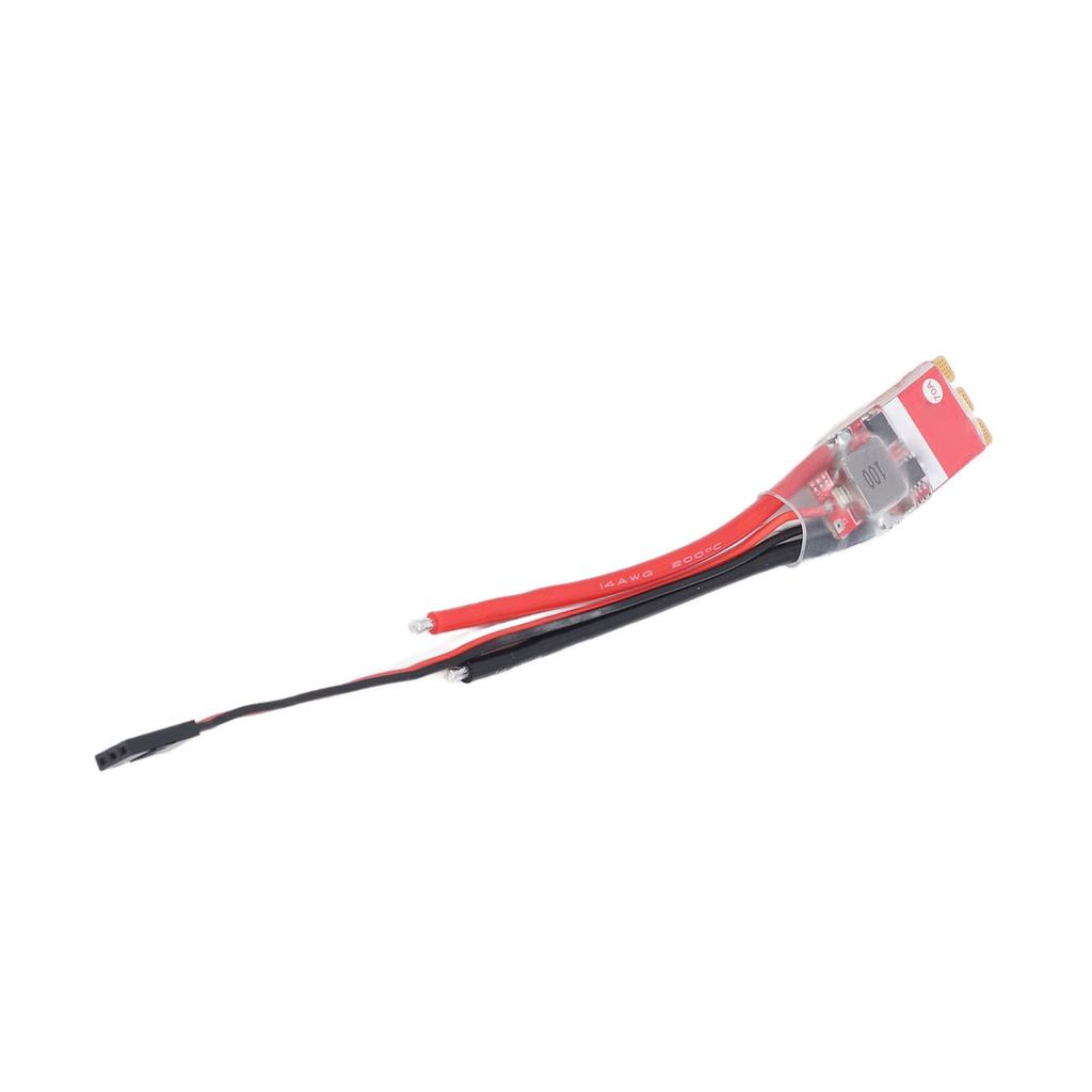 Brushless ESC 70A 2‑6S Lipo Battery Powered RC Car Motor Electric Speed Controller with BEC 128KHz PWM