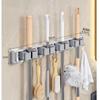 Wutuo Wall-Mounted Mop & Broom Holder