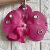 Phalaenopsis Orchid Keychain Exquisite Simulation Flower Key Ring Backpack Pendant Decoration Accessories Gifts