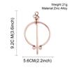 Dresses Zinc Zinc Alloy Cardigan Women Shawl Pin Viking Style Brooch Cloak Pin Korean Jewelry Accessories