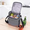Borsa Termica Porta Pranzo Isolata di Grande Capacità Anti-perdita con Tracolla Porta Pranzo Termico Impermeabile Portatile con Cerniera