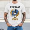 Uruguay Soccer T-Shirt 2026 | La Celeste Football Fan Tee | Artistic Uruguay National Bird Shirt | United 2026 Tournament 2026 Uruguay Gift