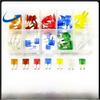 Micro M2 Mini Long Leg Car Fuse Set (5A-30A, 32V)