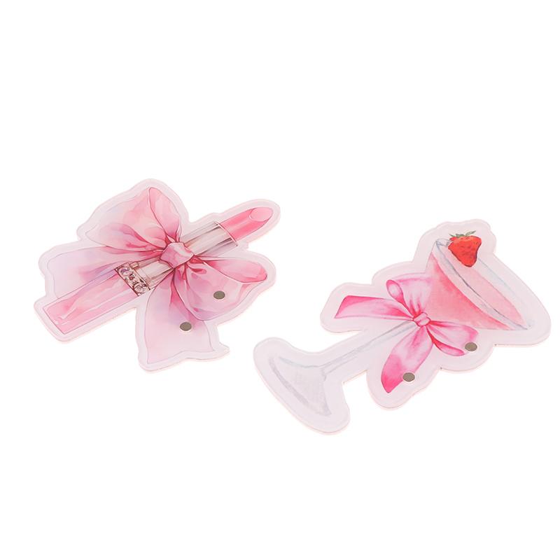 Pink Acrylic Eyelash Extension Display Board Rose Lipstick Magnetic Suction False Lashes Tray Holder Pallet Makeup Tools