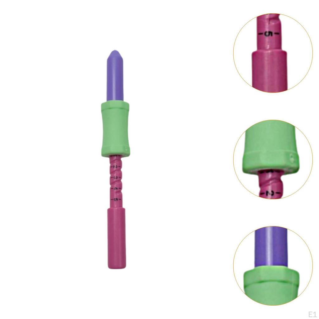 Punch Needle Multipurpose Comfortable Grip Easy Carrying DIY Embroidery Pen Adjustable for Men Women