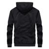 Men's Plush Lamb Fleece Hooded Sweatshirt - Thick, Loose, Warm Cardigan for Autumn and Winter Sports Leisure