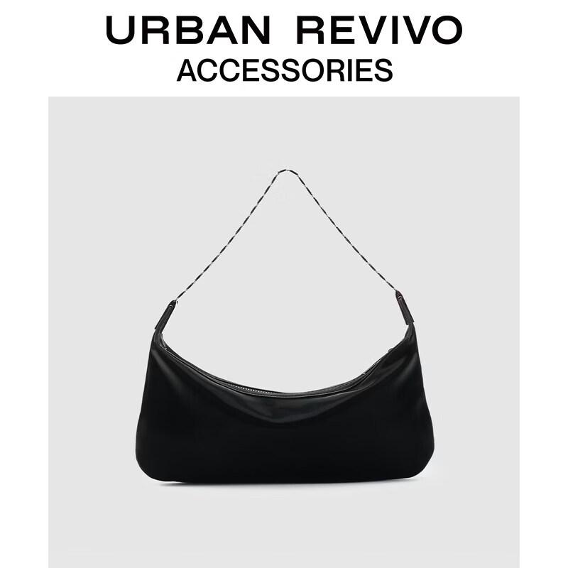 

URBAN REVIVO 2026 Women s Leather Chain Shoulder Bag One Size